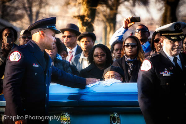 Funeral for Chicago Fire Department Firefighter Walter Patmon Jr 11-22-12